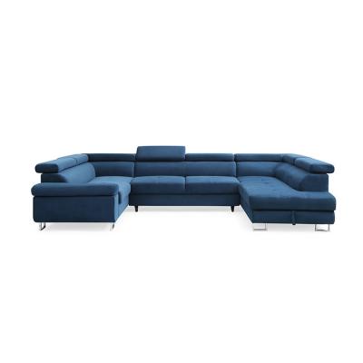 China Adjustable (Other) the latest French design living room style best-selling modern sofa bed in 2020 and Spanish with storage combination for sale