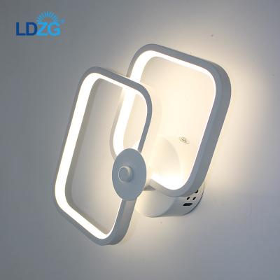 China Factory direct sales hotel bedroom personality 24w 48W modern indoor Nordic wall reading LED light for sale