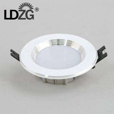 China Residential Most Powerful Aluminum Housing Recessed SMD Housing Downlights Reflectors 3w 5W 7w Led Downlight 100mm Cut Out for sale