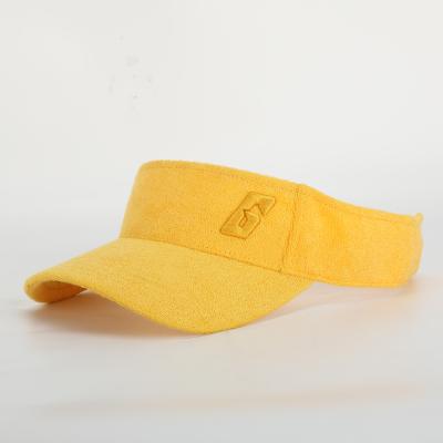 China Wholesale Custom Made Eco-friendly Designer High Quality Towel Fabric 3D Embroidery Logo Adjustable Sports Sun Hat For Women for sale