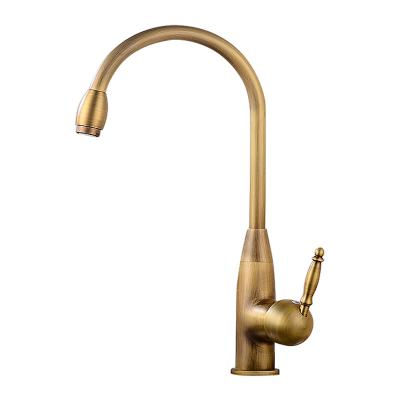 China OEM/ODM Modern Brass Kitchen Faucet Antique Hot And Cold Faucet for sale