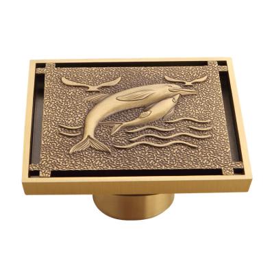 China Factory New Product Wholesale Modern Copper Floor Drain Floor Drain Cover for sale