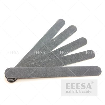 Chine Noir 180/240 Grit Custom Nail File de soin de beauté d'ongle de pédicurie de manucure de salon à vendre