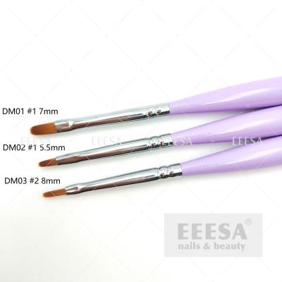 Chine Fleur de peinture de dessin Daisy Zhostovo Nail Art Brush de taille différente faite sur commande à vendre