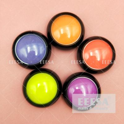 China For Beautiful Art Design Decoration Fluorescent Light Neon Color Nail Pigment Powder for sale