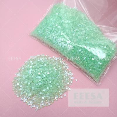 Cina Chiodo Art Gem Strass Verre Nail Art Deciration del cristallo 2Mm 3D Strass Verre in vendita