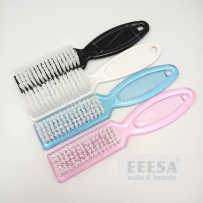 Chine Ongle en plastique Art Dust Clean Up Brush de nettoyage de frottement de doigt de manucure à vendre