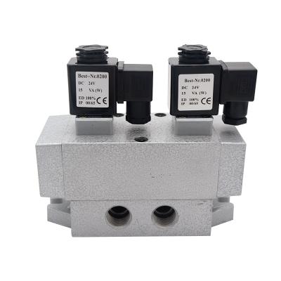 China Automation Equipment K25DH K35D D2 Pneumatic Directional Valve Q24DH Control Hydraulic Solenoid Valves Solenoid Water / Air Hydraulic AC220V/DC24V for sale