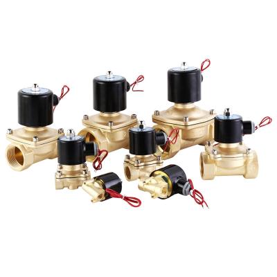 China Automation Equipment Steam Valve 2W Normally Open Valve Directional Control Pneumatic Hydraulic Solenoid AC220V/DC24V for sale