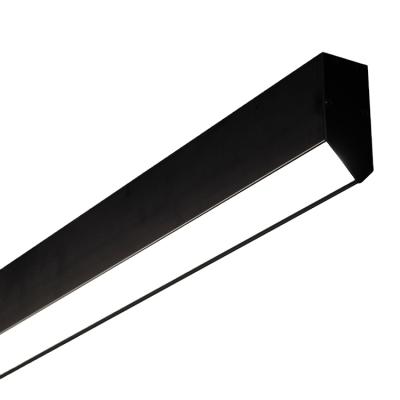 China Residential Blackboard Aluminum Led Linear Ceiling Light Profile for sale