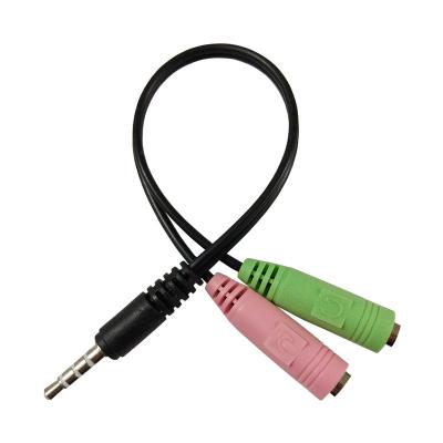 China Camera Guaranteed Quality Computer Headphone Adapter Cable Jack 3.5 Audio Supplement Cables for sale