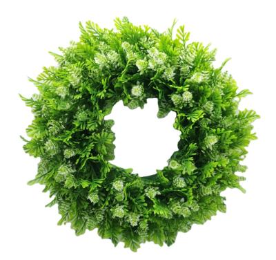 China Wedding Decor Artificial Flower Christmas Wreath Wholesale High Quality Garland Flowers For Home Decoration for sale