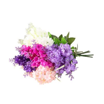 China Wedding Decor New Arrival Lavender Flower Party Decor Artificial Flower Bouquet 2021 for sale