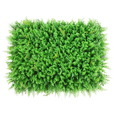 China Plastic Persian Grass Grass Lawn Green Plant Wall Decoration For Shop Market Wall Home Wedding Decor for sale