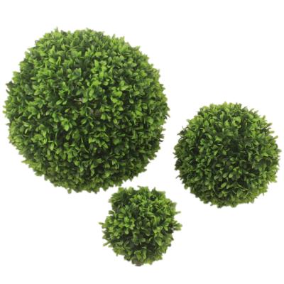 China Plastic Artificial Grass Flower Decorative Grass Flower Ball for sale