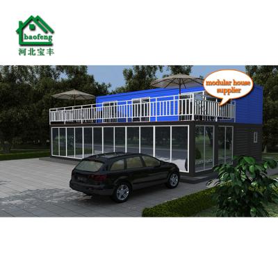 China Customized Modern Detachable Solar Container Home 40ft Container House for sale