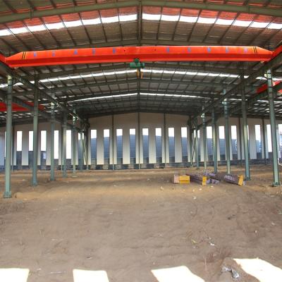 China Warehouse Construction Shed Industrial Design Steel Structure Crane Workshop for sale