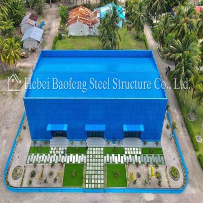 China Baofeng Industrial builds the lowest price steel structure buildings for different purposes for sale