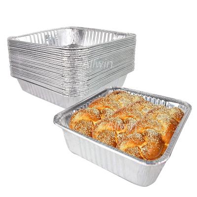 China 2020 Innovative Food Aluminum Foil 700ml Container Disposable Food Packaging Aluminum Box For Restaurant Food Container for sale