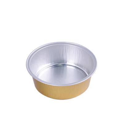 China Eco-friendly New Design 150ml Colorful Cake Tool Aluminum Foil Pudding Baking Cup With Optional Color for sale