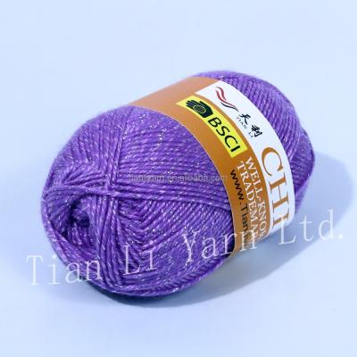 China 100 viable crochet yarn acrylic yarn for sale