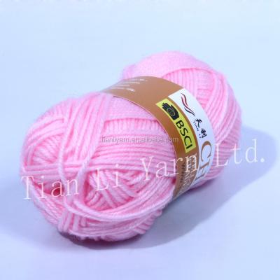 China Anti-pilling yarn 100 acrylic hand knit yarn chunky yarn for sale