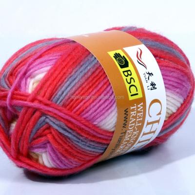 China Viable 100 wool yarn for hand knitting bulky yarn for sale