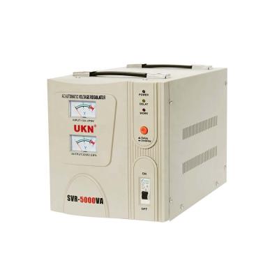 China SVC Industrial Cheap AC Voltage Regulator Stabilizer Single Phase Automatic Voltage Regulator For TV Use for sale