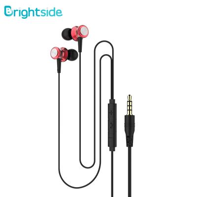 China In-ear recommend wire handfree mini earphone extra bass earphone with MIC headphones wired 3.5mm for sale