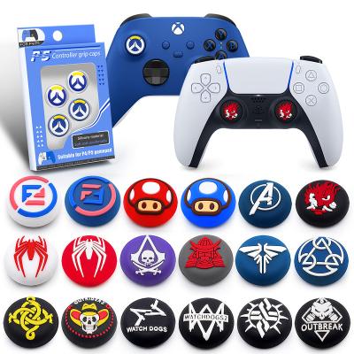 China Protect Your Controller New Silicone Rubber Controller Thumb Analog Stick Grips For XBOX ONE S PS5 PS4 360 Other Game Accessories for sale