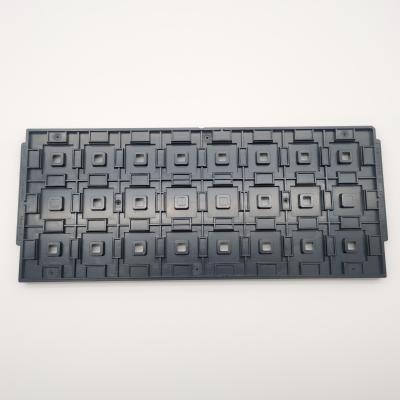 China IC Packaging BGA IC Type Jedec IC Trays Black MPPO PPE ABS PEI IDP Material zu verkaufen