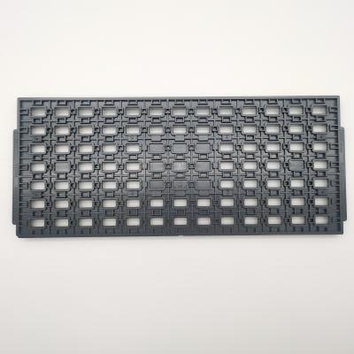 China MPPO / PPE / ABS / PEI / IDP JEDEC IC Matrix Trays Rectangular Low Profile Design zu verkaufen