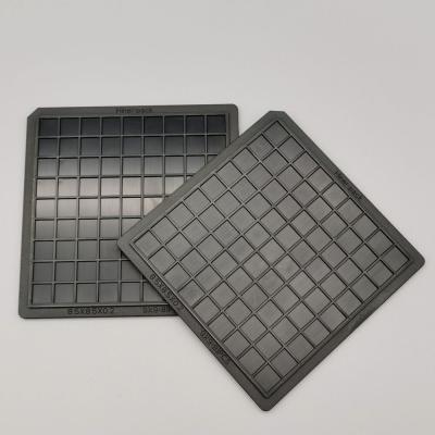 China 4 inch MPPO Matte oppervlak Waffle Pack Chip Trays voor Bare-die Te koop