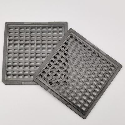 China Elektronische Bauelement-Waffel-Satz-Chip Trays-ABS ESD-Behälter für IC zu verkaufen