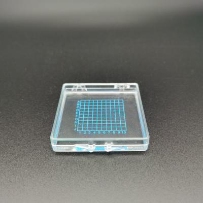 China Blaue Seide unterer Gel-Pak Boxes Display Transport Components-Beispiel-DRUCKSGS zu verkaufen