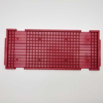 China ABS rote Standardbehälter Jedec IC Tray Cover Anti Static ESD zu verkaufen