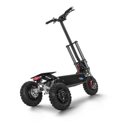 China Men Langfeite 60V Powerful Foldable 3 Wheel Electric Scooter Off Road Tire Long Range E Scooter For Adult for sale