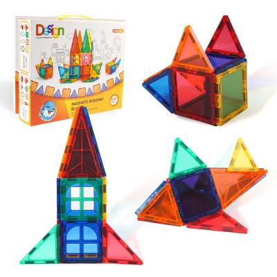 China Building Toy Best Selling DIY Builders Toys Building Blocks Magnetic Set Magnet Educational Toys Tiles For Kids Gift for sale