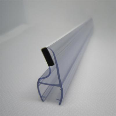 China Door Shower Door Magnetic Seal Waterproof Glass Edge Rubber Strip For Door / Shower Rubber Seal For Glass for sale