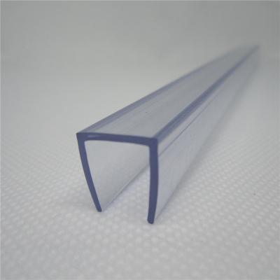 China Door U Shape Rubber Seal For Shower Door U Shape Glass Profile for sale