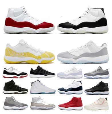 China Cushioning Cherry Basketball Shoes Men Women 11s Midnight Navy Cool Grey 25th Anniversary Concord Gamma Blue Trainers Sport Sneaker for sale