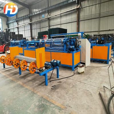 China Construction Wire Mesh Chain Link Fence Machine for sale