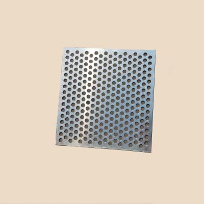 China Exterior Decorative Aluminum Perforated Plain Weave Sheet Facade for sale