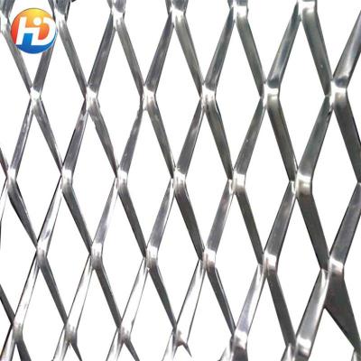 China Traditional Steel Aluminum Expanded Mesh Floor Grid Expanded Metals for sale