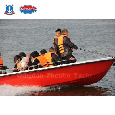 China Fiberglass Hull Panga FRP Fishing Boat 600cm Length Fishing Boat for sale