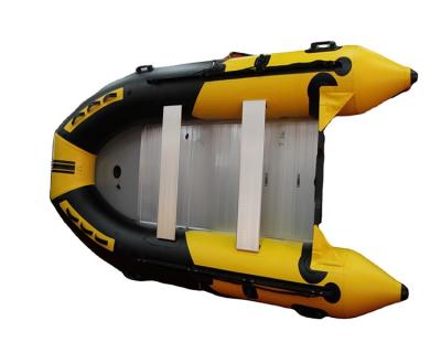 China Water Entertainment Boat 3.6m Inflatable Rescue Boat Aluminum Floor Sport Boats For Entertainment for sale