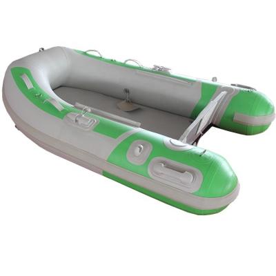 China Leisure Sports 2m Inflatable Fishing Boat With Airmat Floor Small Drop Stitch Boats for sale