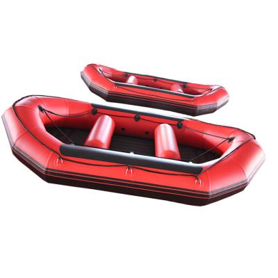 China Wholesale Price Inflatable Boat PVC Factory Outboard Motor 12ft for sale