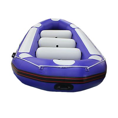 China PVC Foldable Inflatable Rowing Boat Drifting Lightweight Inflatable Boat for sale