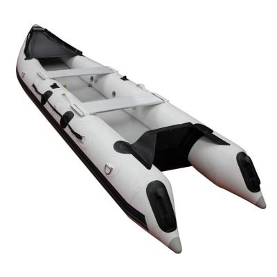 China New Style 2022Year PVC Kayaks 3.7m Inflatable Tube Air Deck With Outboard Motor for sale